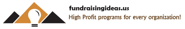 Fundraising Ideas Logo with tag line